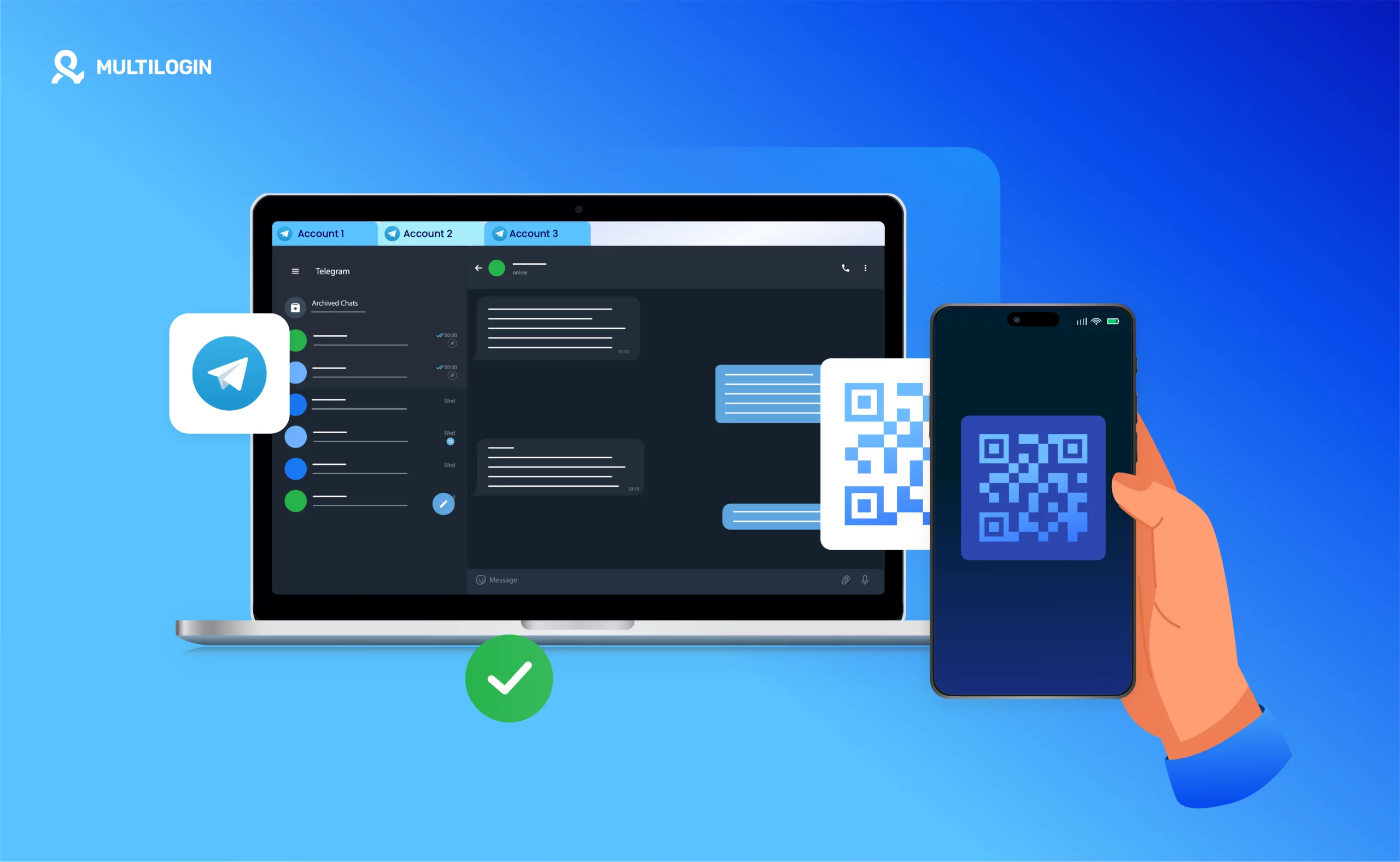 Telegram friend adding by ID